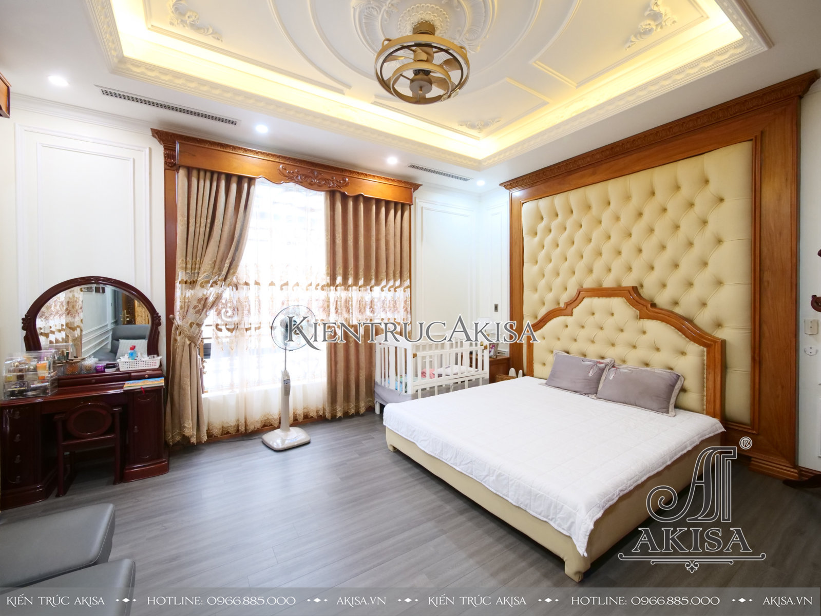 hình ảnh hoàn thiện nội thất biệt thự 3 tầng tại Ninh Bình