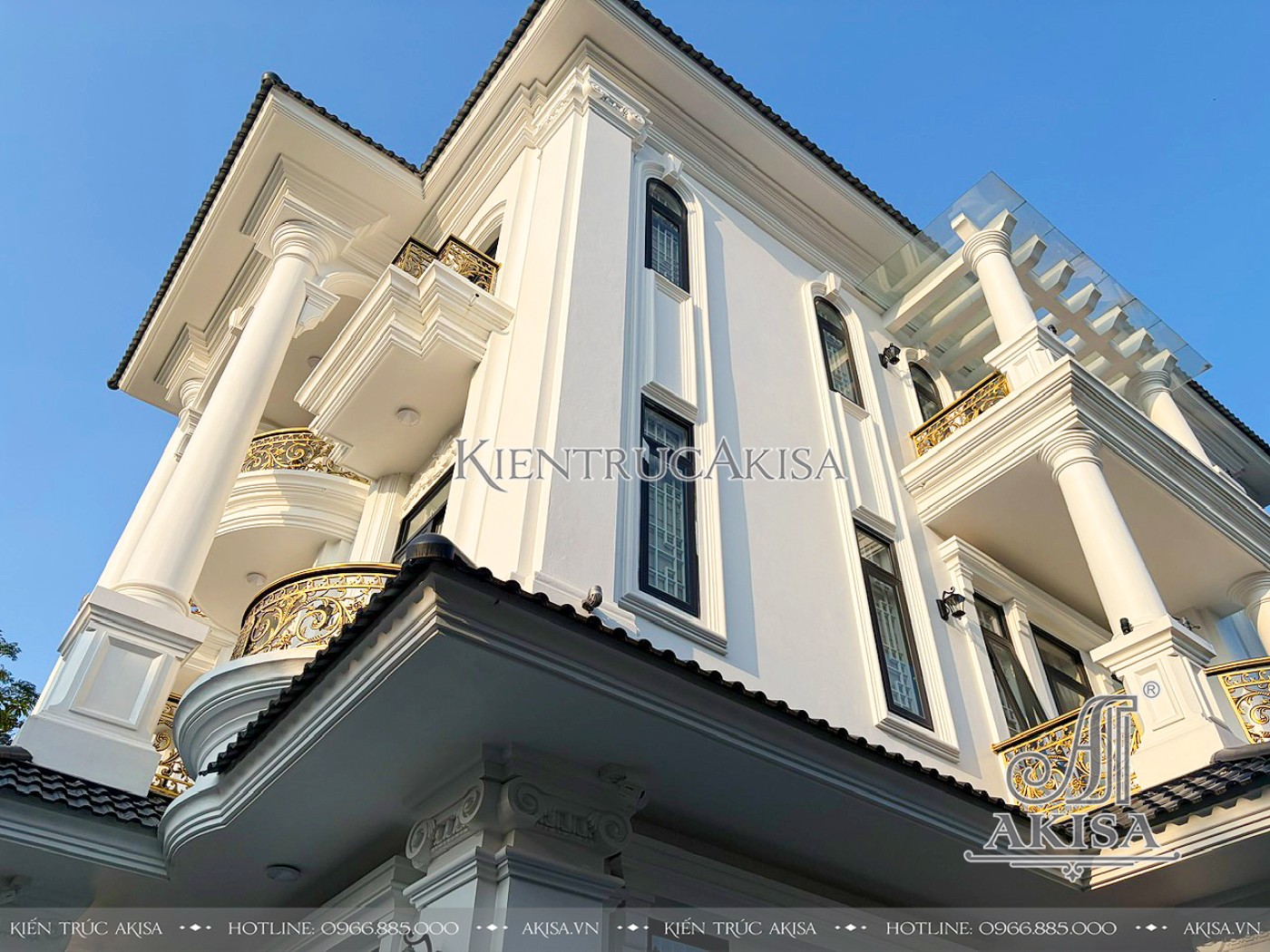 Hoàn thiện kiến trúc biệt thự 3 tầng tại Tuyên Quang