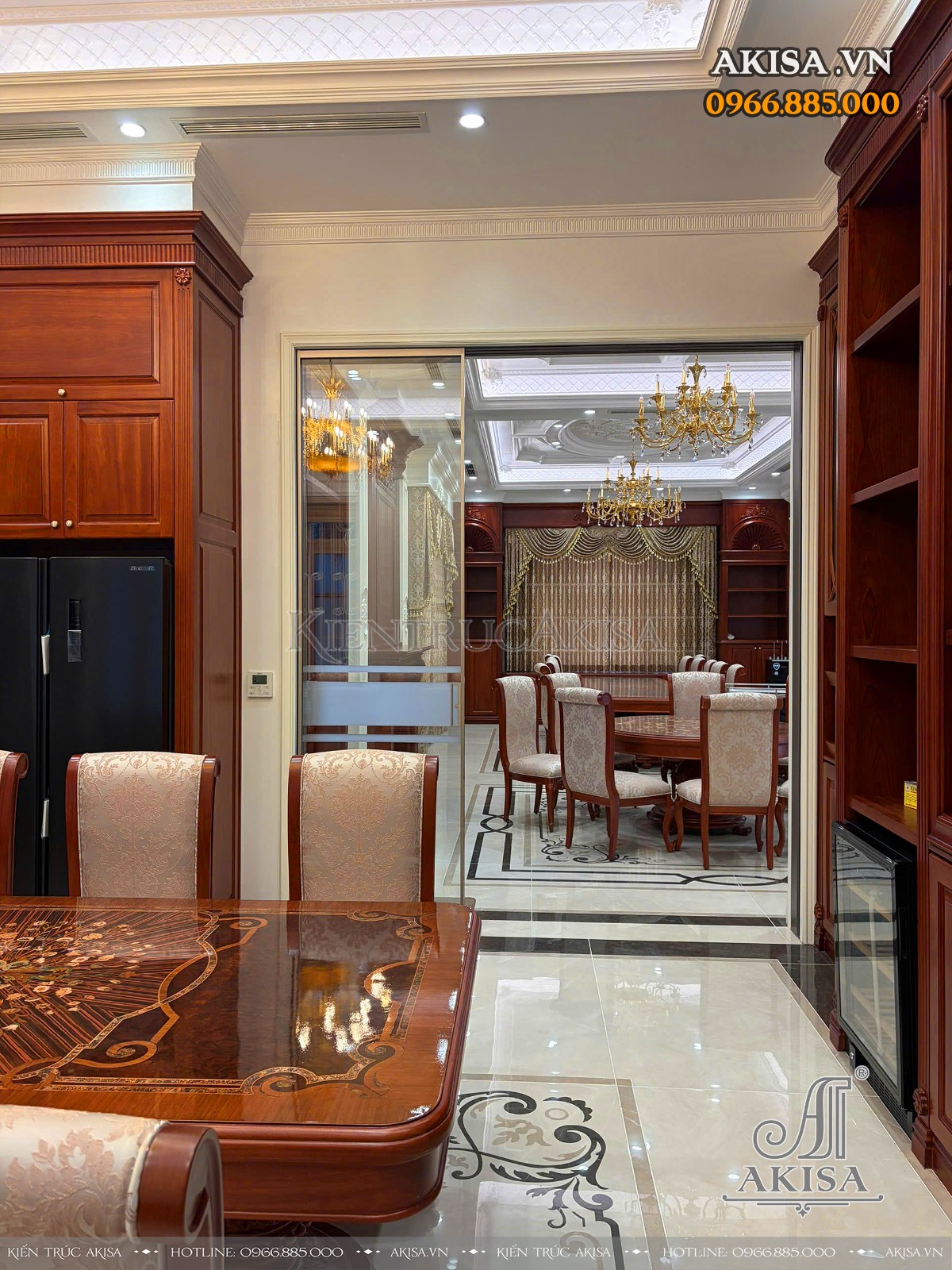 Hoàn thiện nội thất biệt thự 3 tầng tại Vĩnh Phúc 