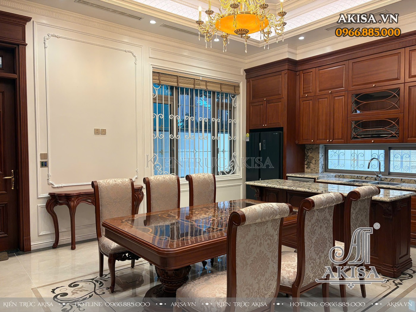 Hoàn thiện nội thất biệt thự 3 tầng tại Vĩnh Phúc 