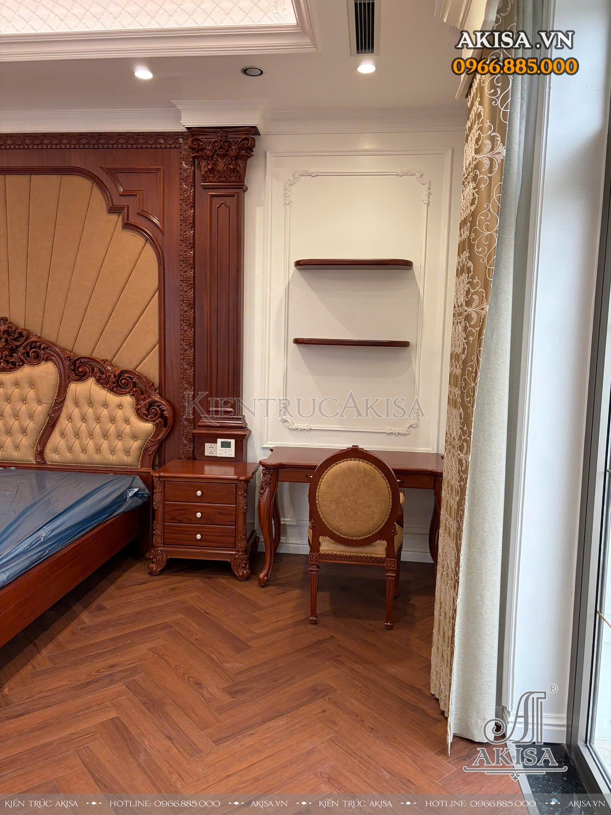 Hoàn thiện nội thất biệt thự 3 tầng tại Vĩnh Phúc 