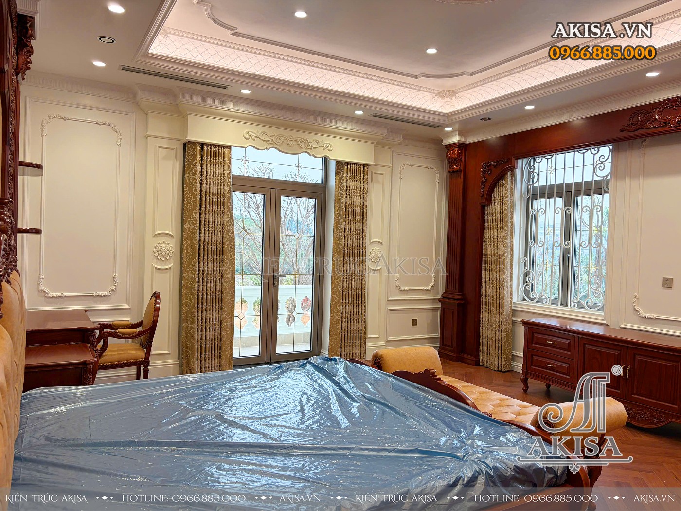 Hoàn thiện nội thất biệt thự 3 tầng tại Vĩnh Phúc 