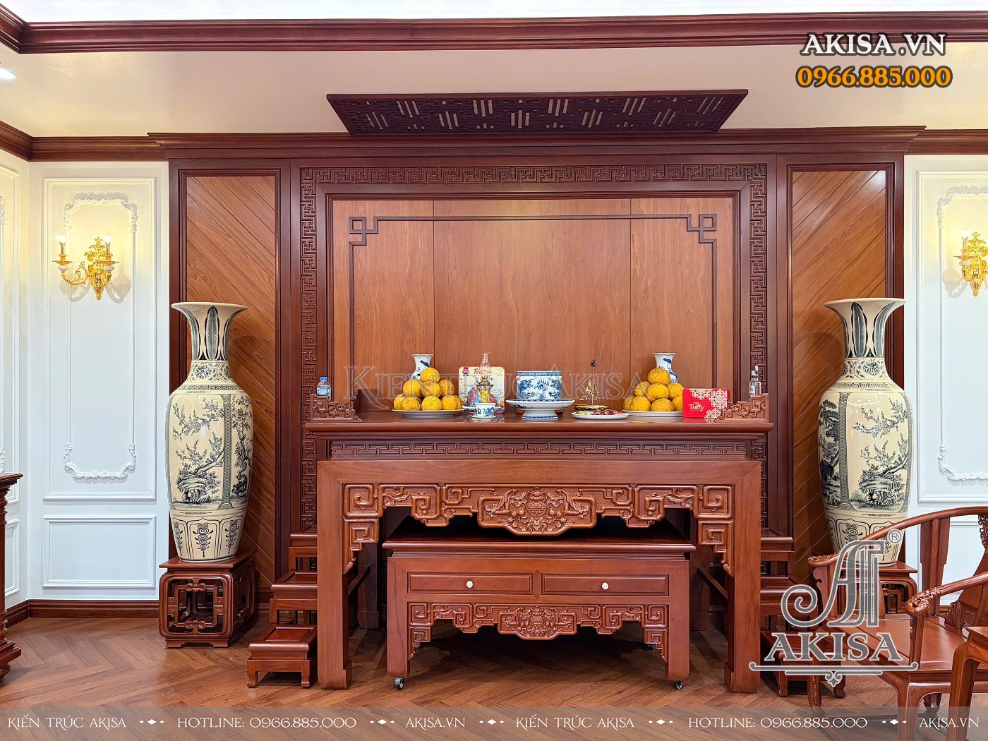 Hoàn thiện nội thất biệt thự 3 tầng tại Vĩnh Phúc 