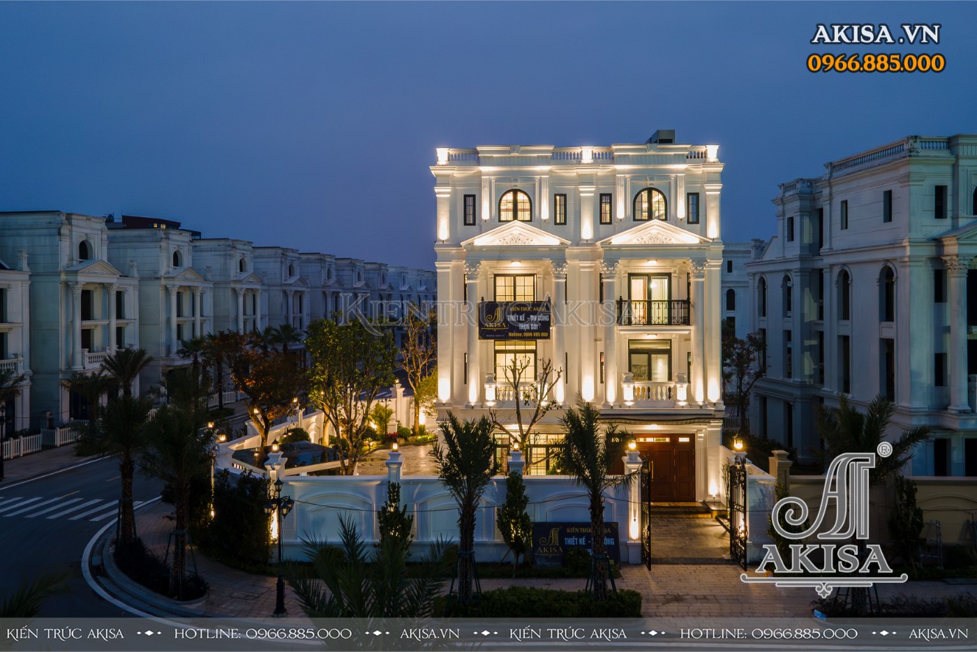 Hoàn thiện cải tạo kiến trúc biệt thự liền kề 