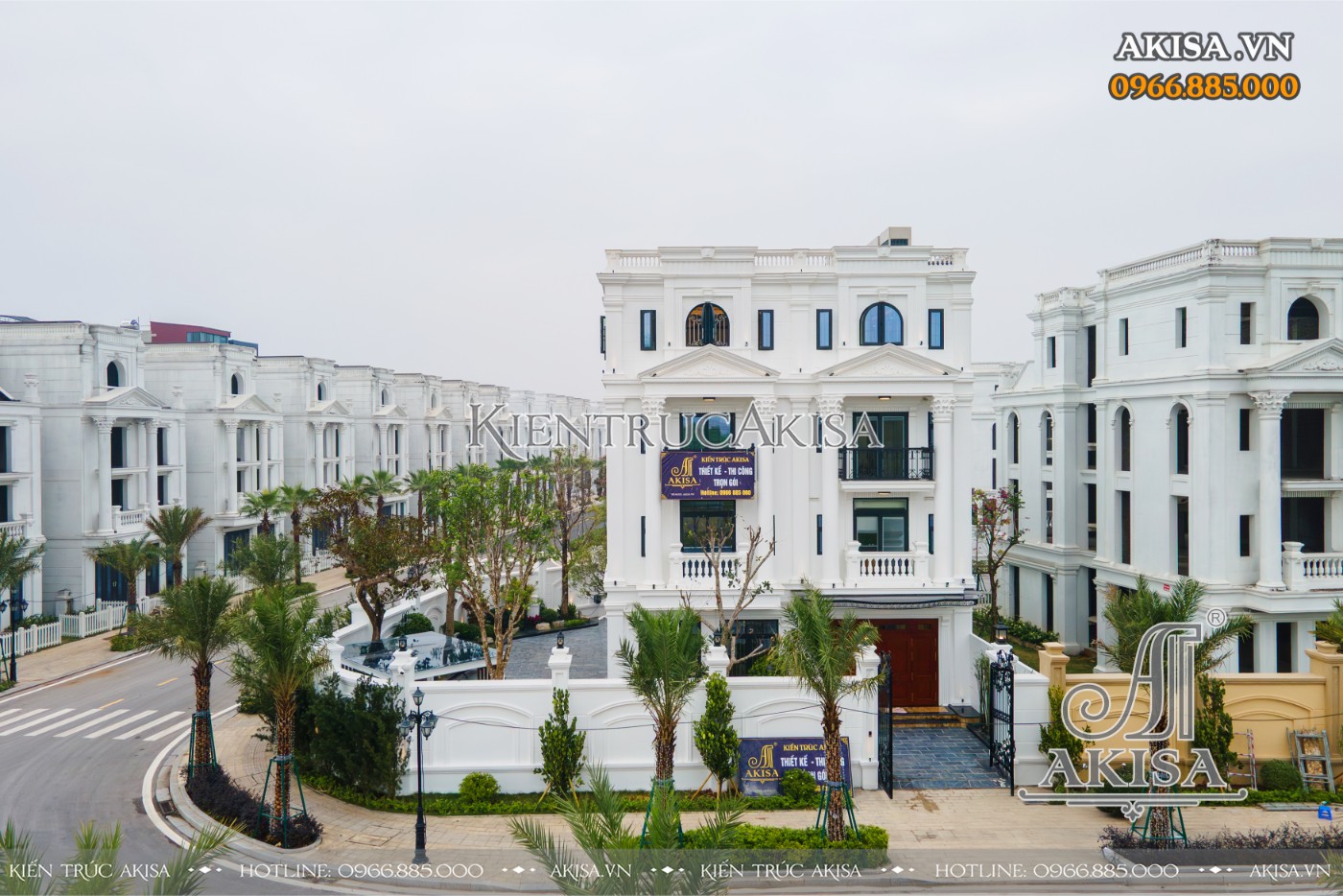 Hoàn thiện cải tạo kiến trúc biệt thự liền kề 