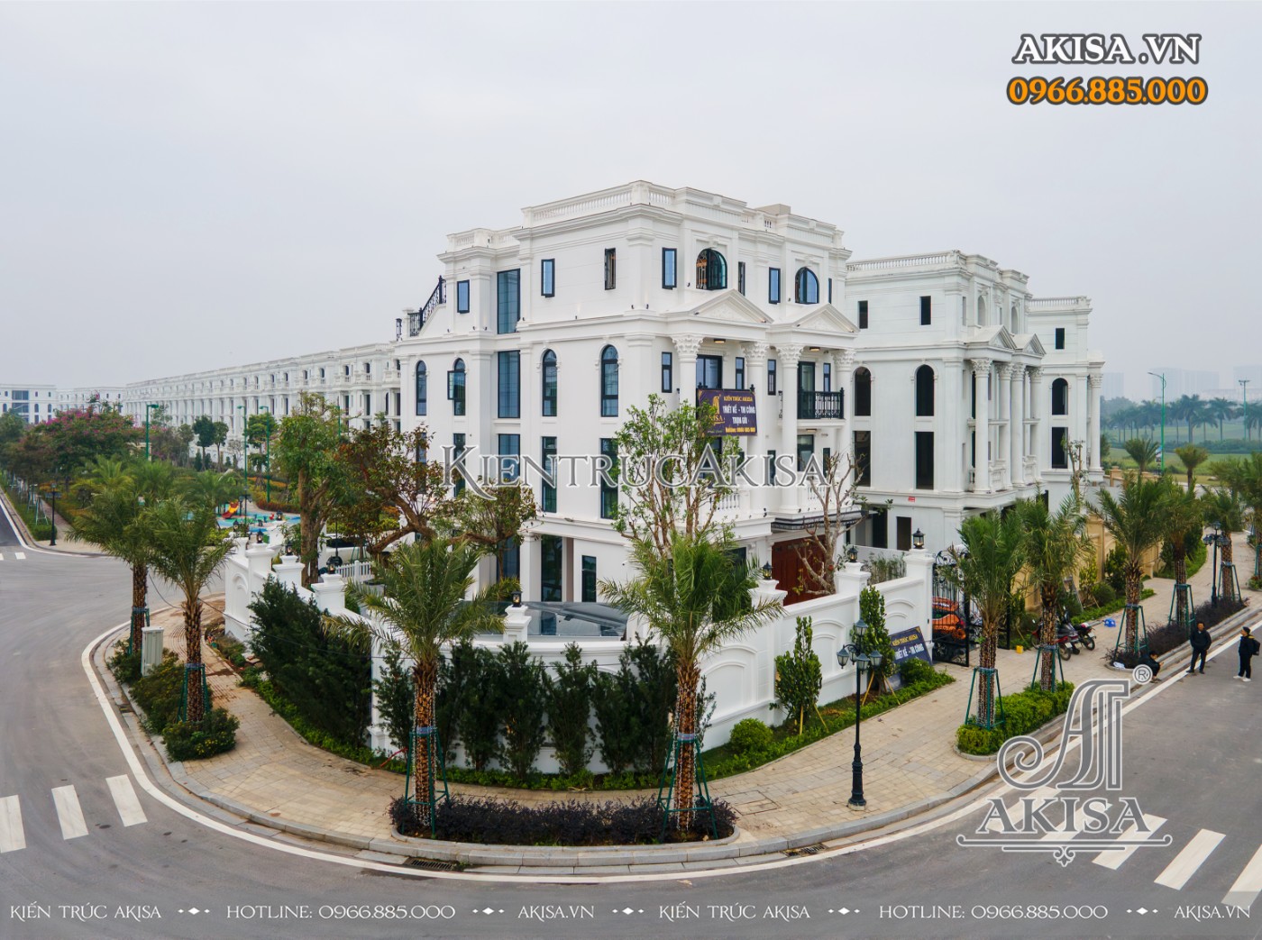 Hoàn thiện cải tạo kiến trúc biệt thự liền kề 