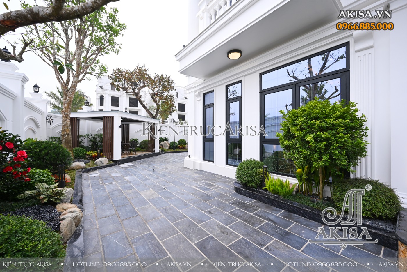 Hoàn thiện cải tạo kiến trúc biệt thự liền kề 