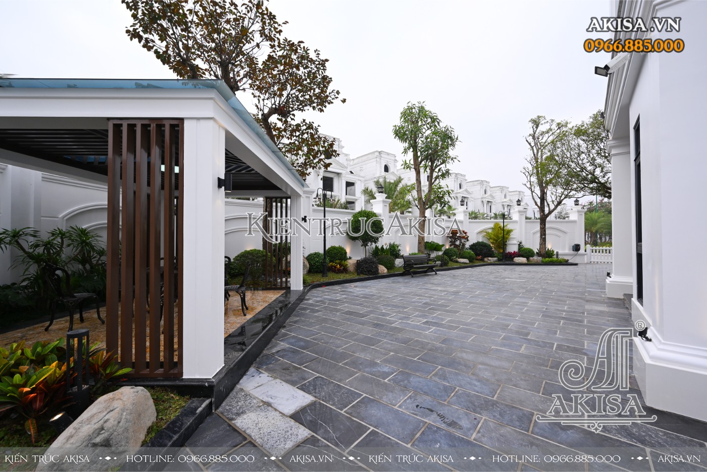 Hoàn thiện cải tạo kiến trúc biệt thự liền kề 