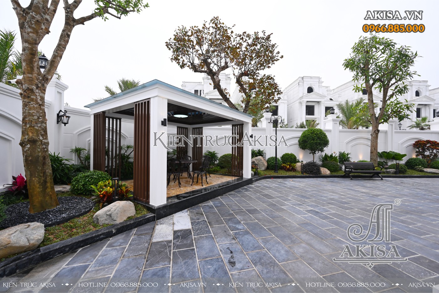 Hoàn thiện cải tạo kiến trúc biệt thự liền kề 