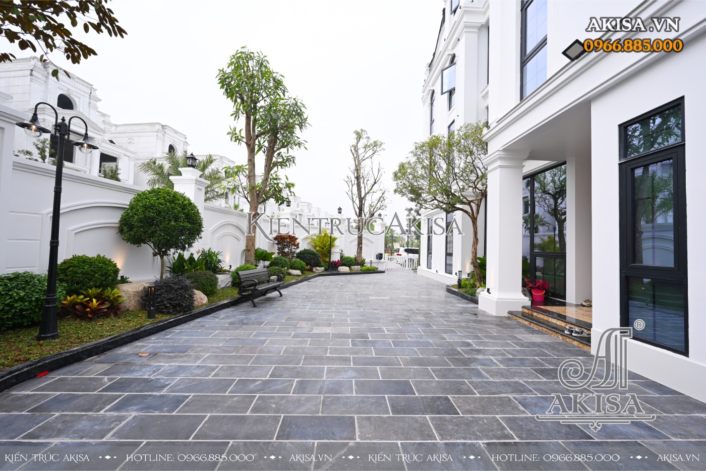 Hoàn thiện cải tạo kiến trúc biệt thự liền kề 