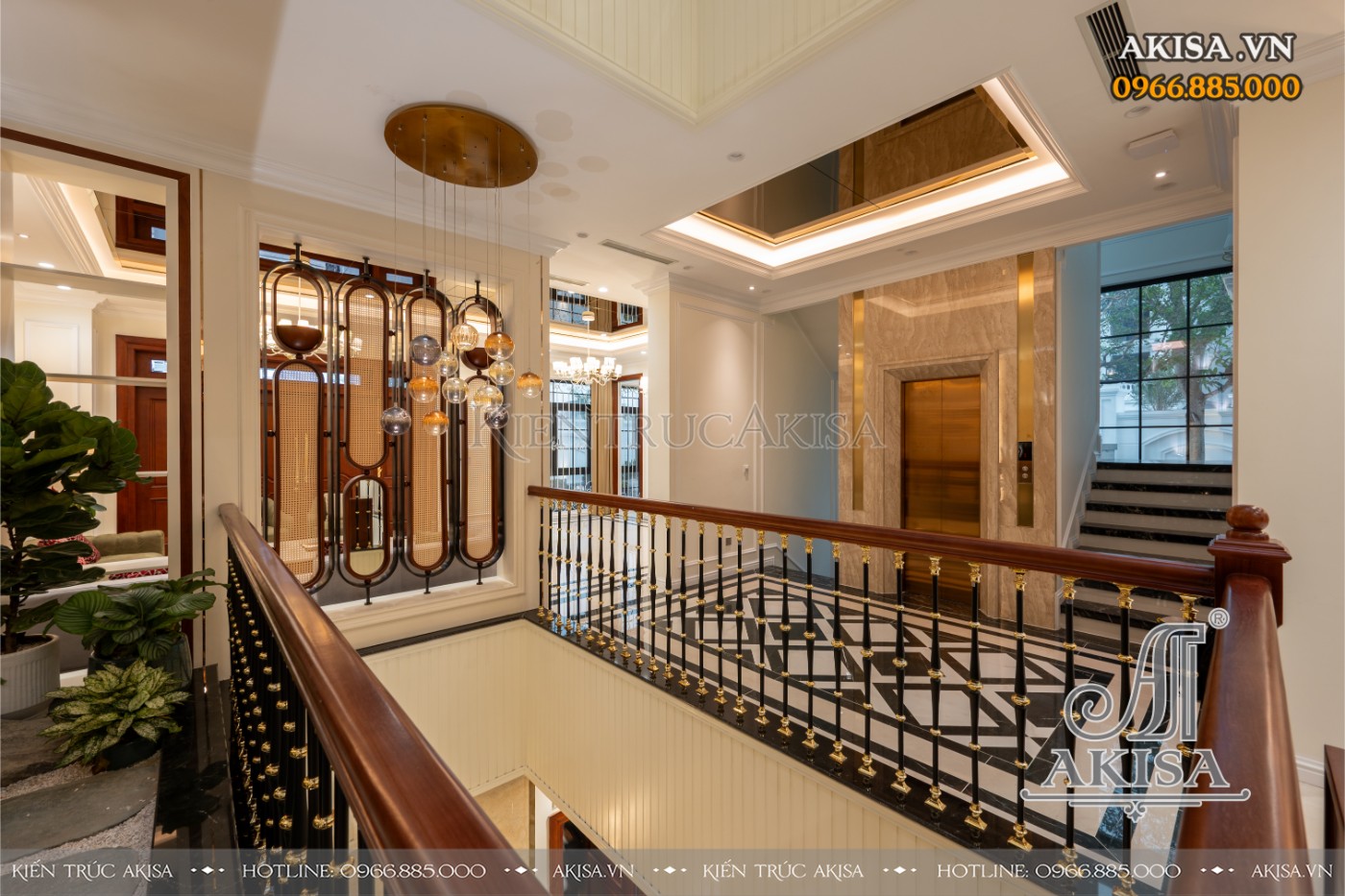 hoàn thiện nội thất biệt thự liệt kề - phòng khách