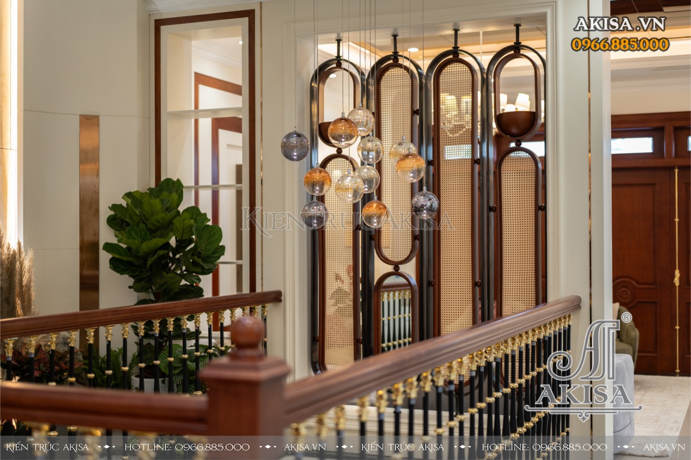 hoàn thiện nội thất biệt thự liệt kề - phòng khách