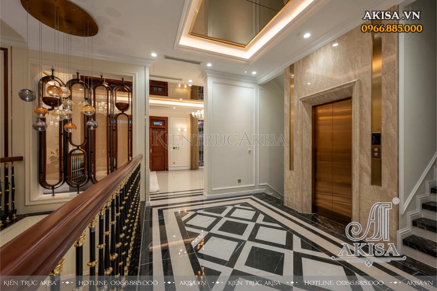 hoàn thiện nội thất biệt thự liệt kề - phòng khách