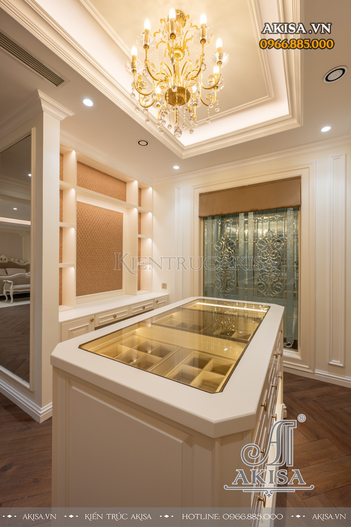 hoàn thiện nội thất biệt thự liệt kề - phòng ngủ 01