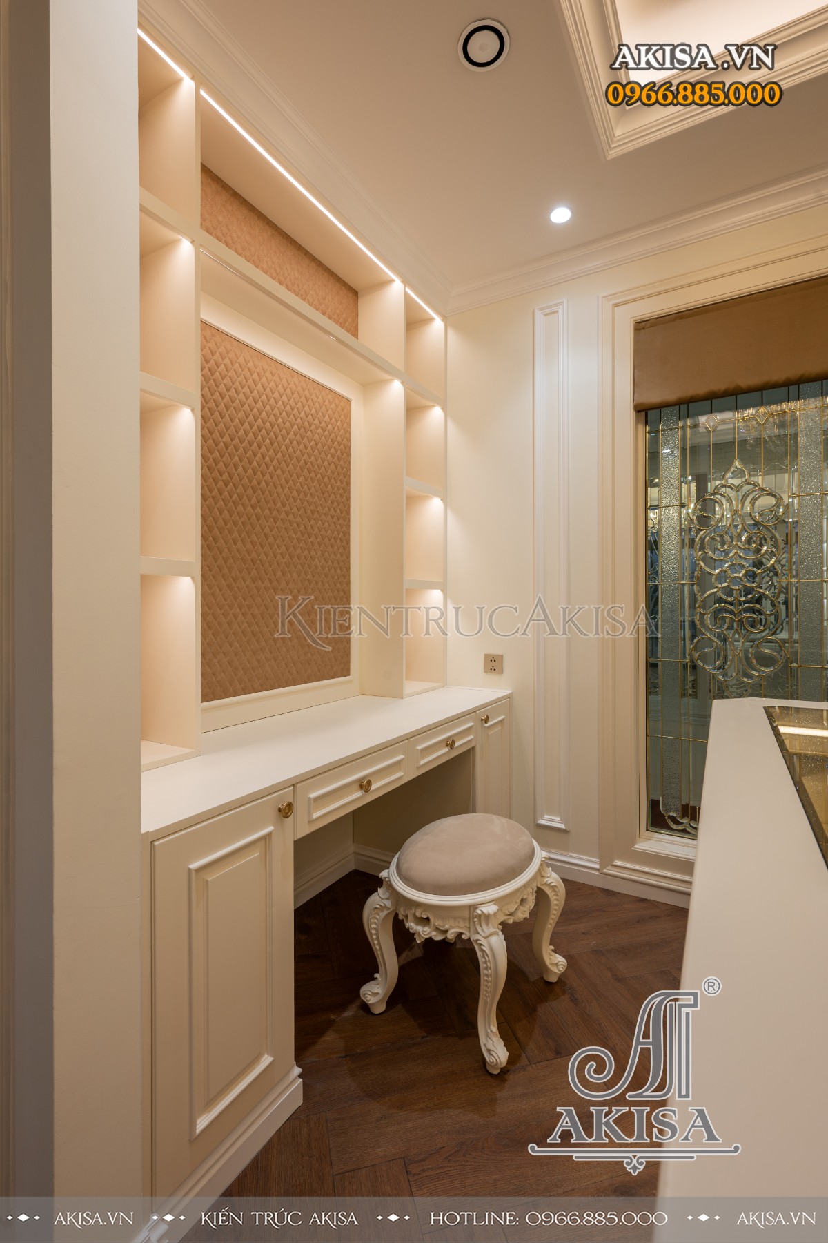 hoàn thiện nội thất biệt thự liệt kề - phòng ngủ 01