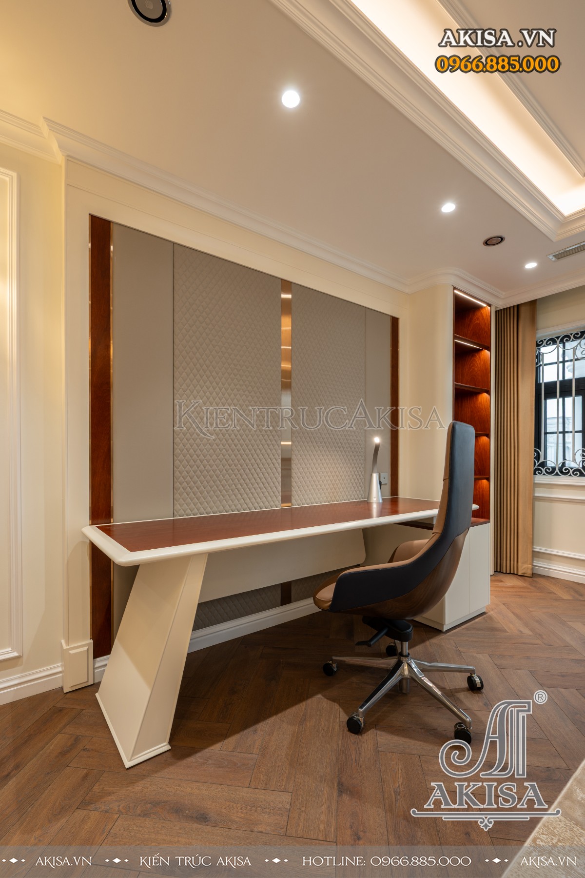 hoàn thiện nội thất biệt thự liệt kề - phòng ngủ 03