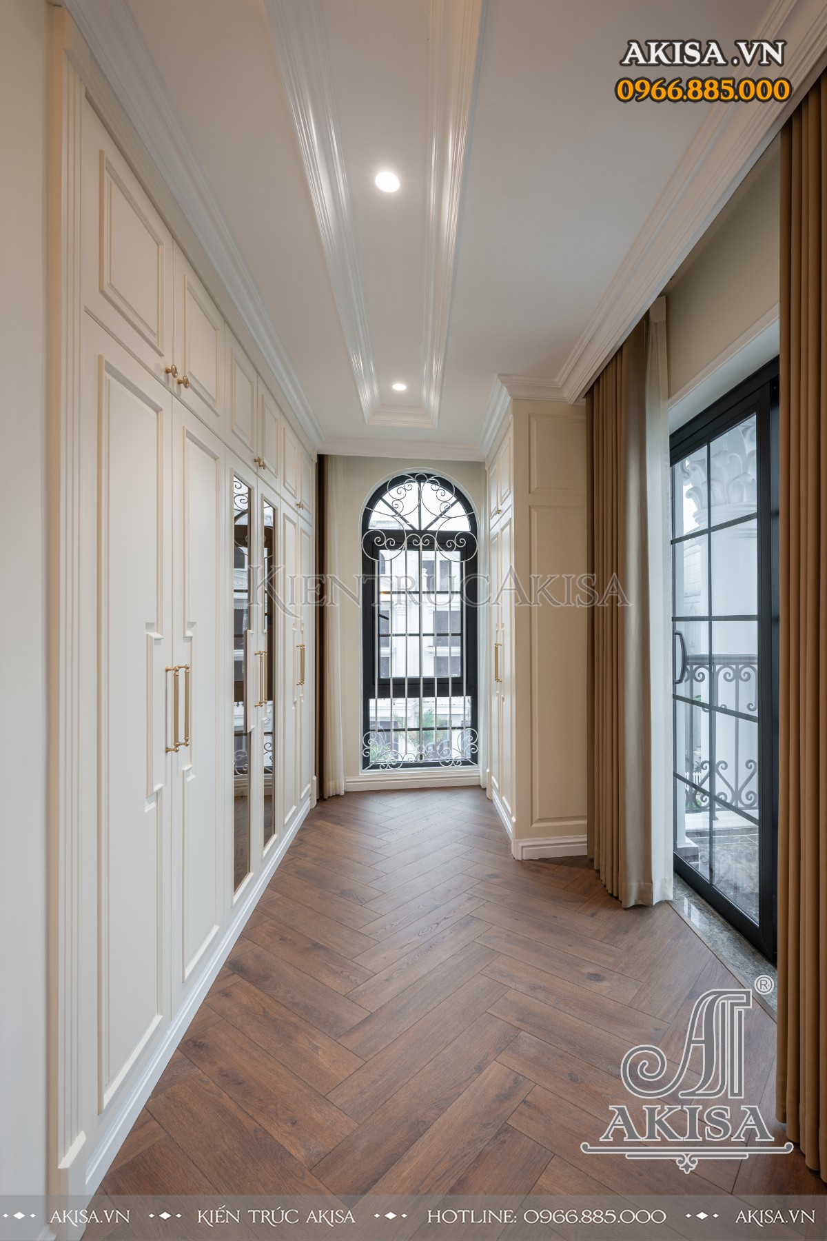 hoàn thiện nội thất biệt thự liệt kề - phòng ngủ 03