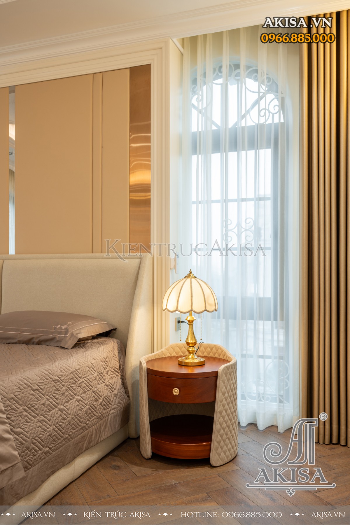 hoàn thiện nội thất biệt thự liệt kề - phòng ngủ 04