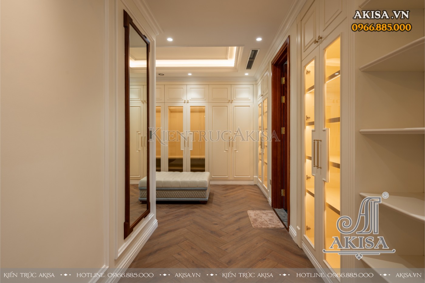 hoàn thiện nội thất biệt thự liệt kề - phòng ngủ 04