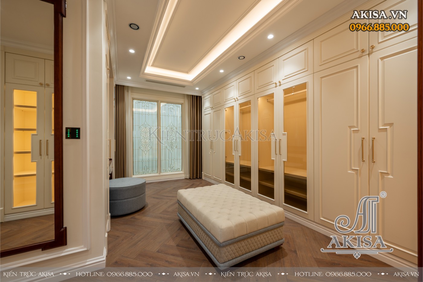 hoàn thiện nội thất biệt thự liệt kề - phòng ngủ 04