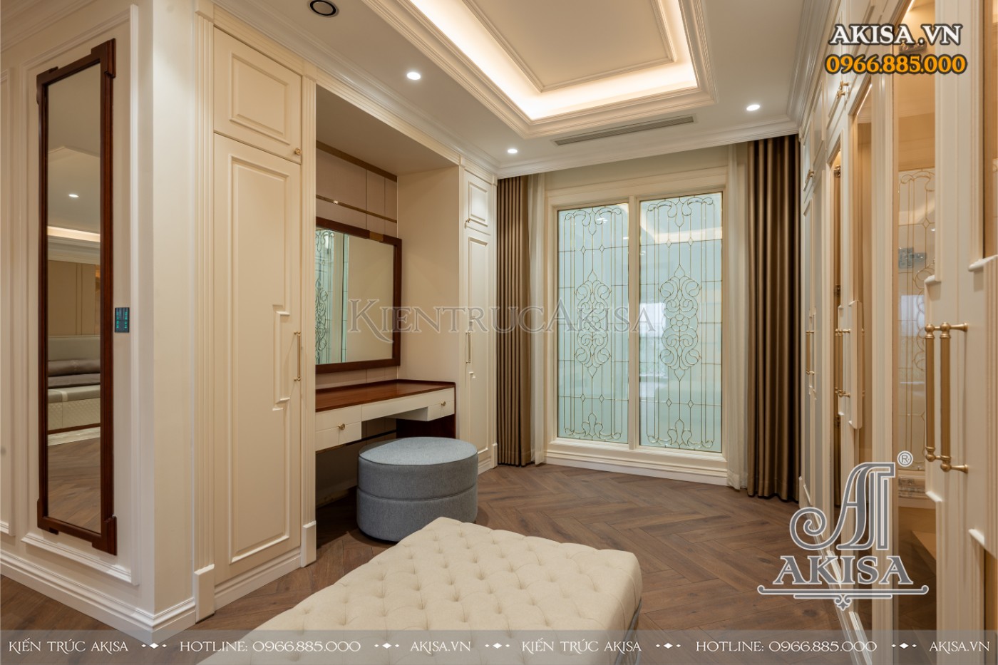 hoàn thiện nội thất biệt thự liệt kề - phòng ngủ 04