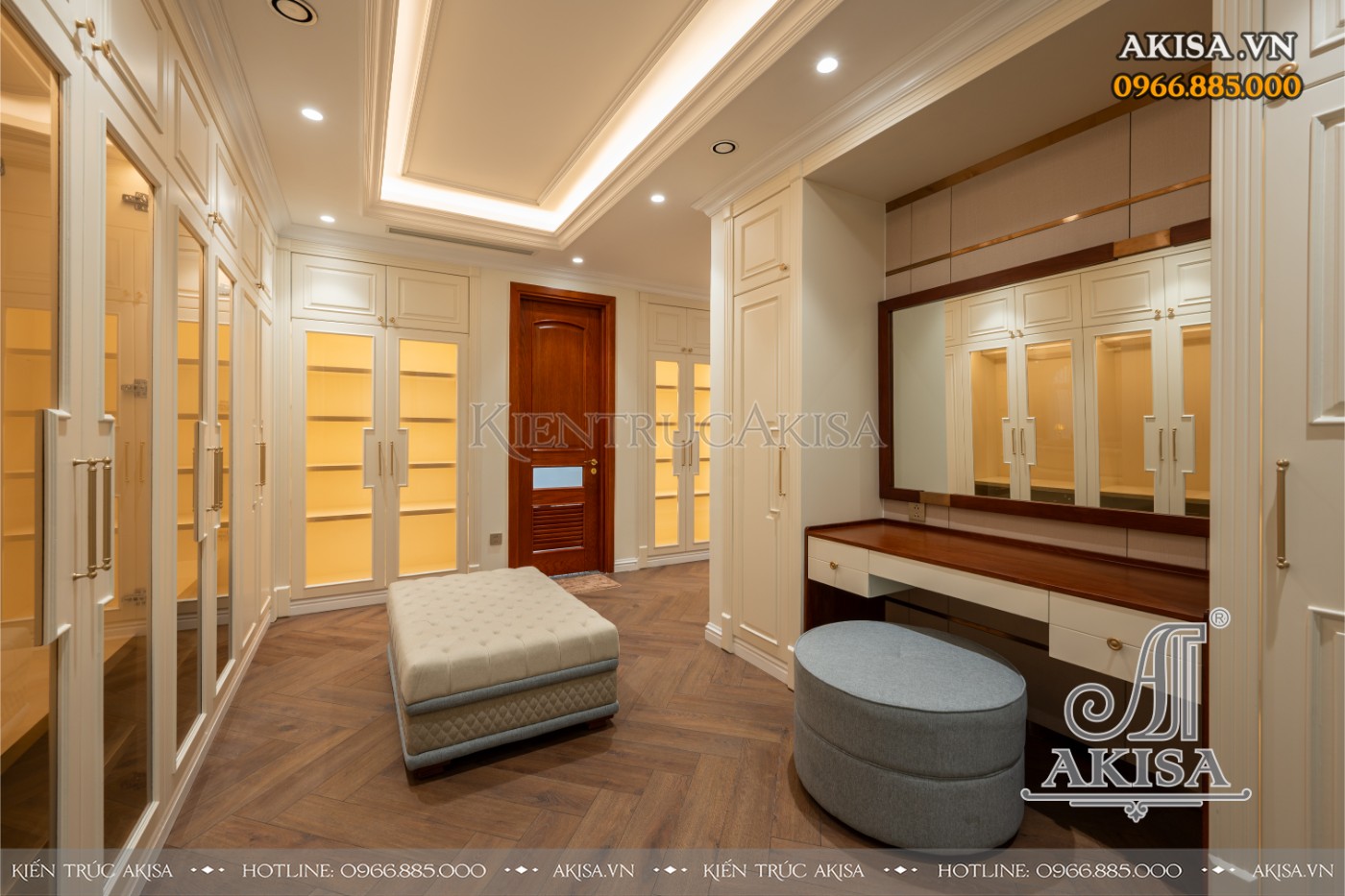 hoàn thiện nội thất biệt thự liệt kề - phòng ngủ 04