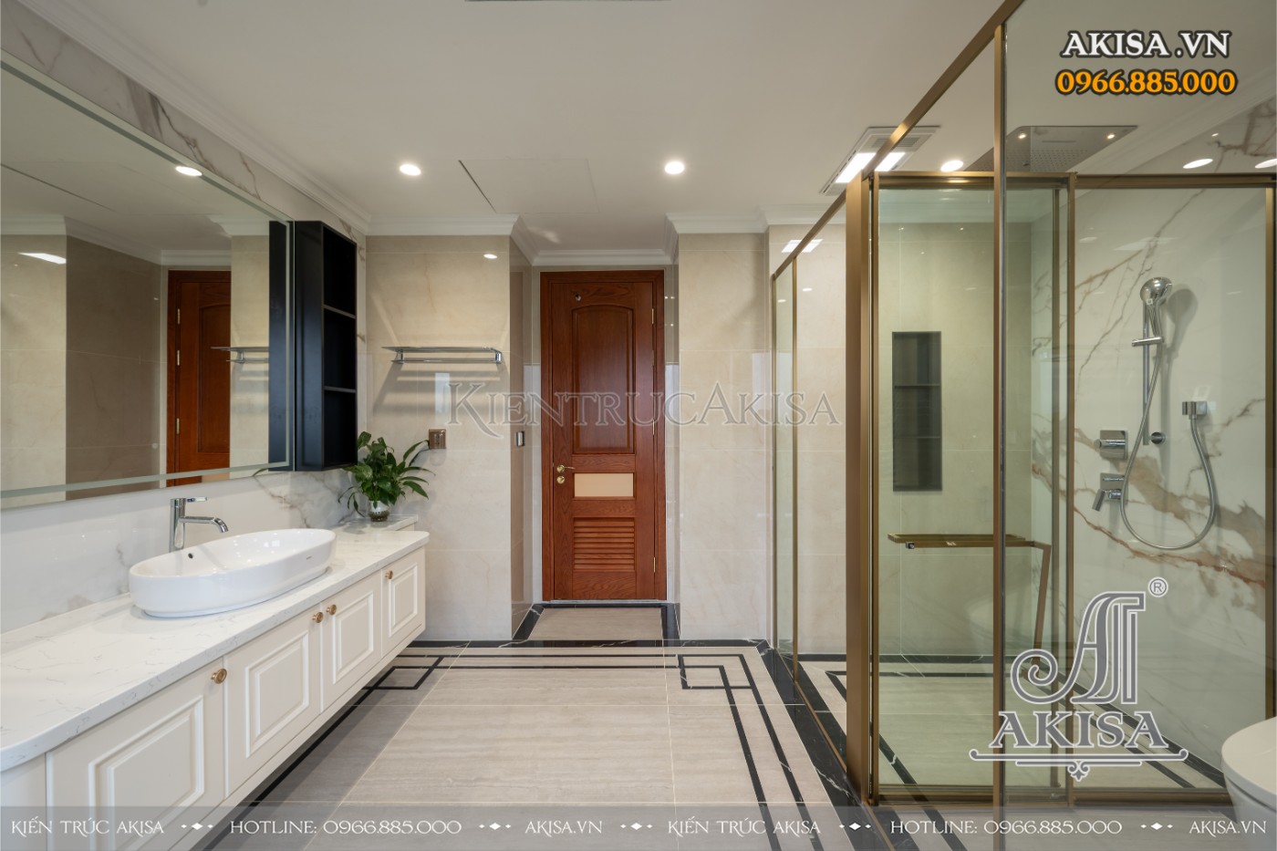 hoàn thiện nội thất biệt thự liệt kề - phòng WC