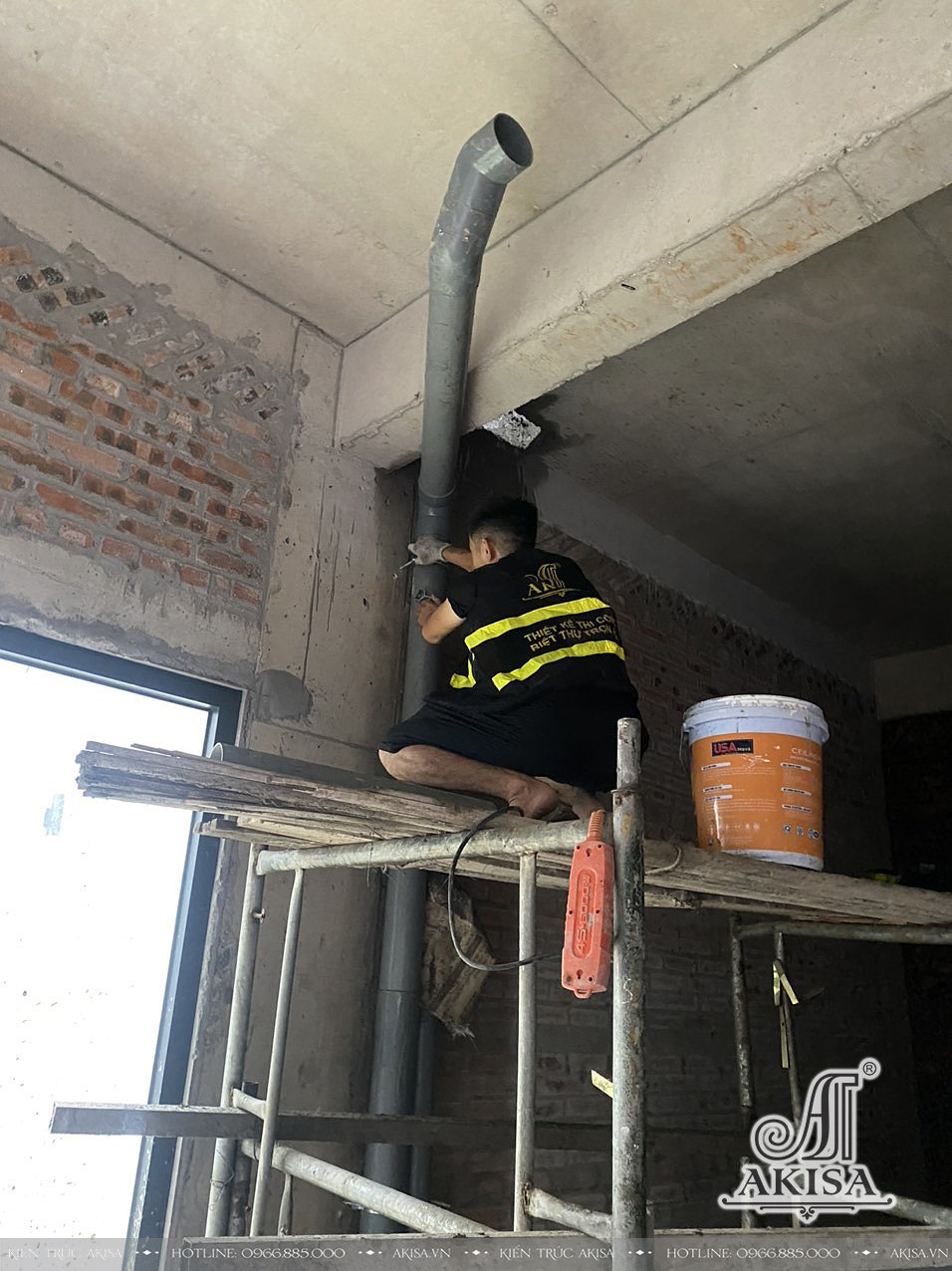 Akisa thiết kế và thi công cải tạo nội thất biệt thự liền kề tại Quảng Ninh.