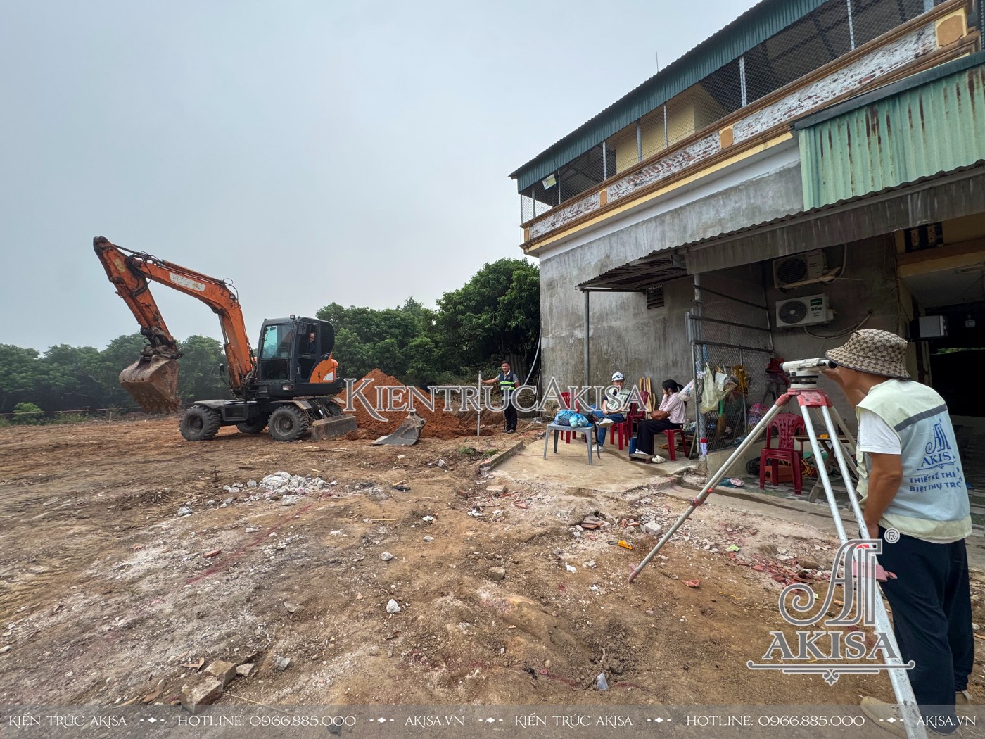 Lễ khởi công xây dựng biệt thự 2 tầng 