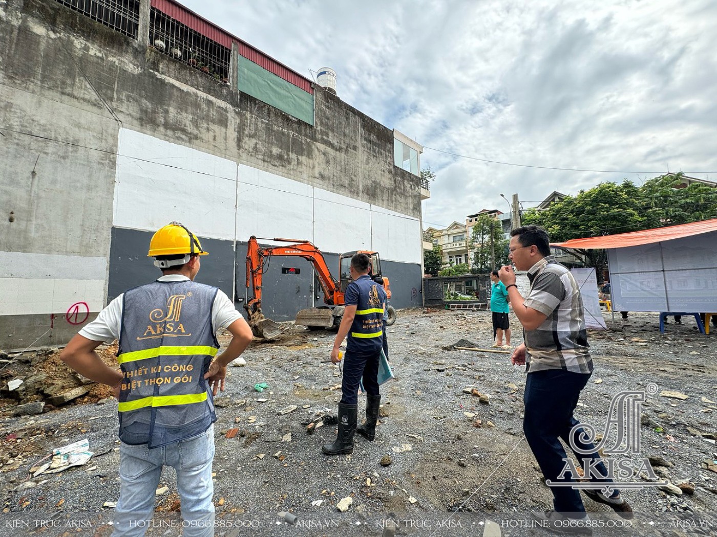 Lễ khởi công xây dựng biệt thự 3 tầng tại Lào Cai 
