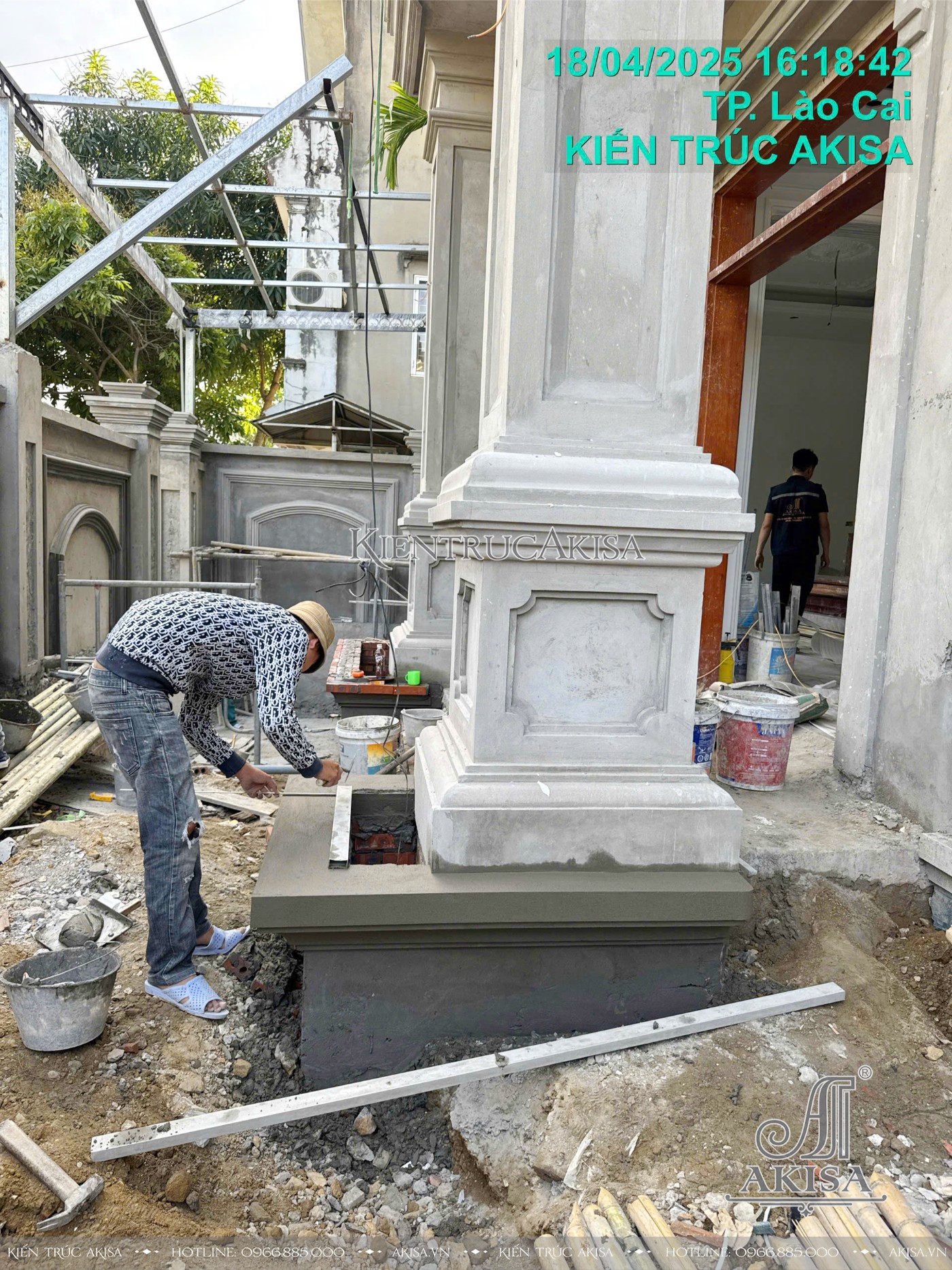 Thiết kế và thi công trọn gói biệt thự 3 tầng tại Lào Cai