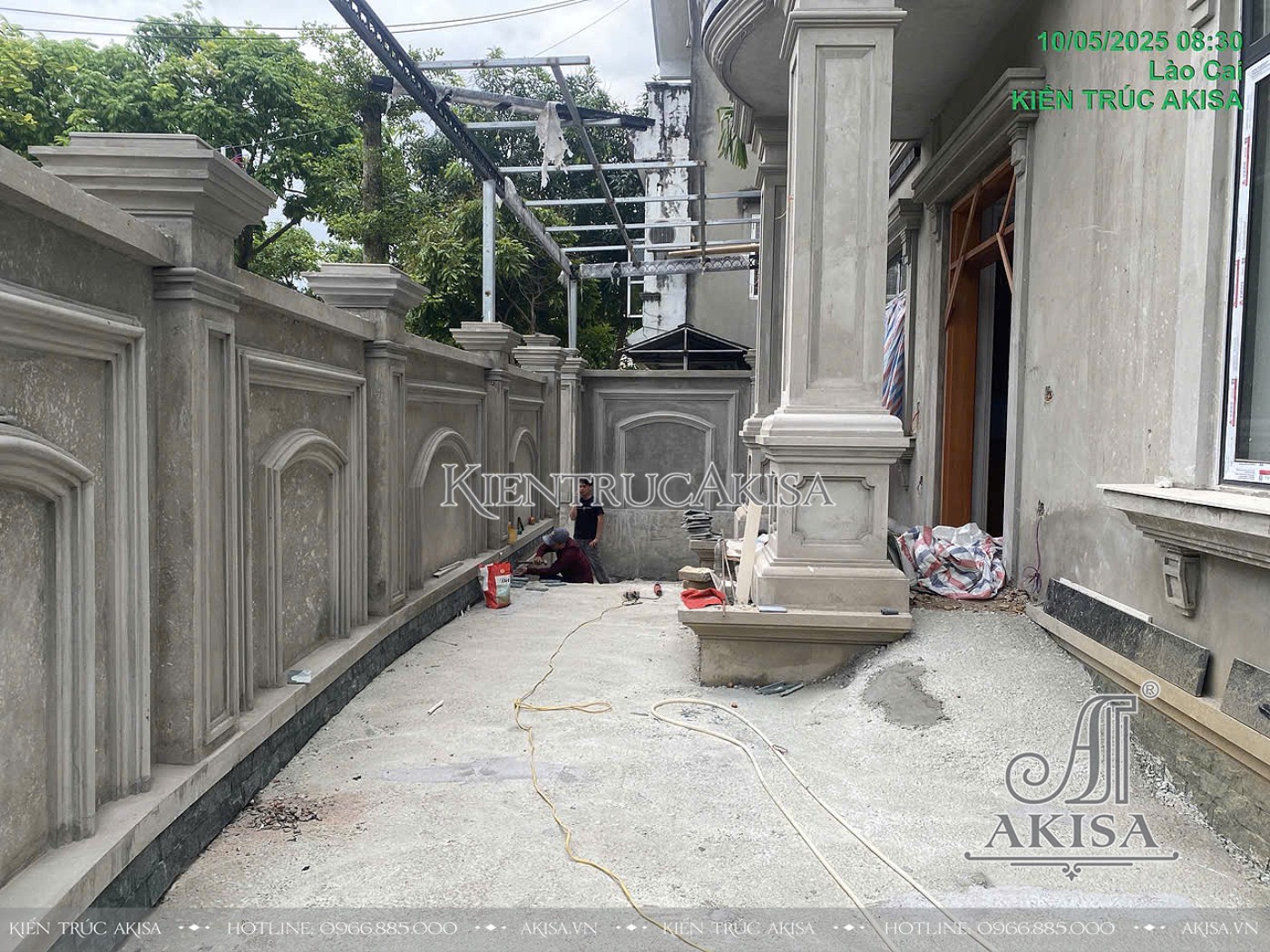 Thiết kế và thi công trọn gói biệt thự 3 tầng tại Lào Cai