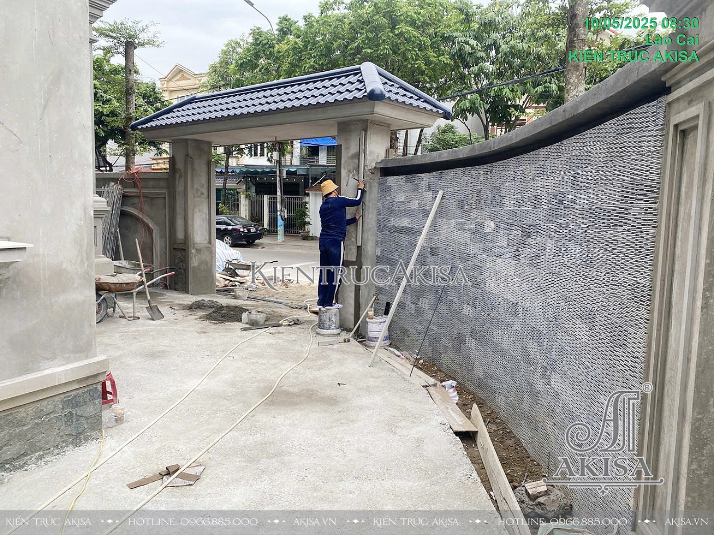 Thiết kế và thi công trọn gói biệt thự 3 tầng tại Lào Cai