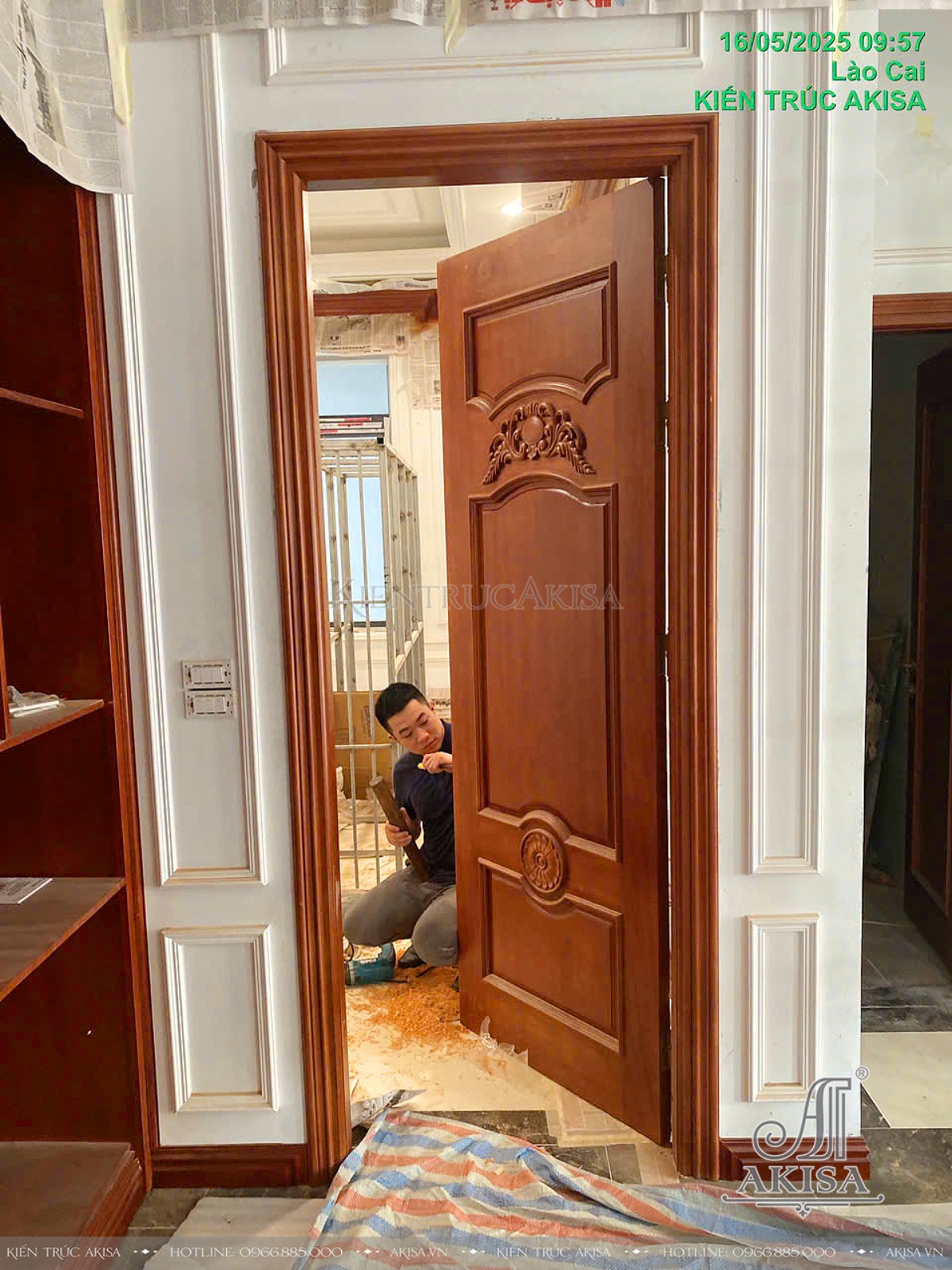 Thi công nội thất biệt thự 3 tầng tại Lào Cai