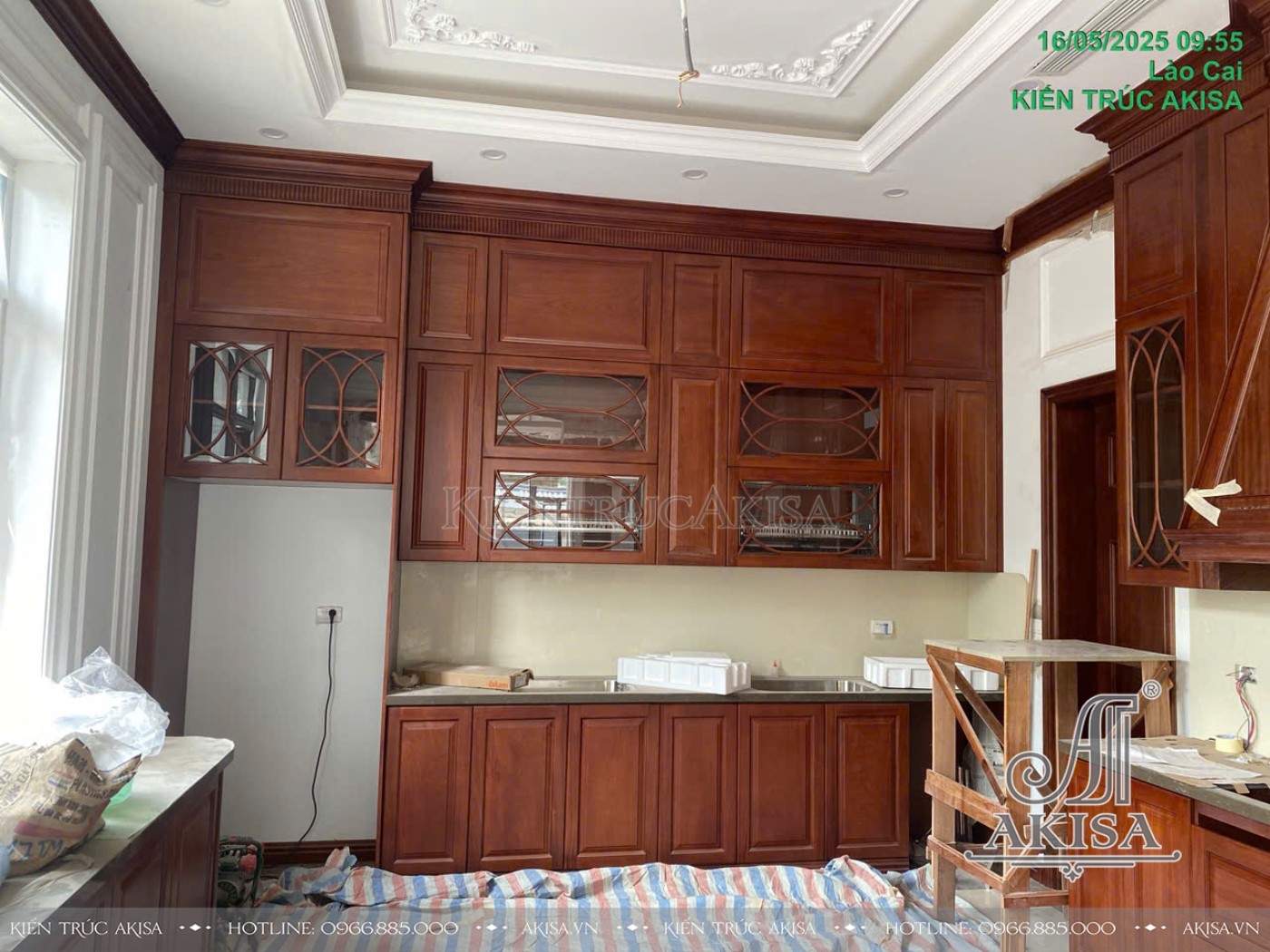 Thi công nội thất biệt thự 3 tầng tại Lào Cai