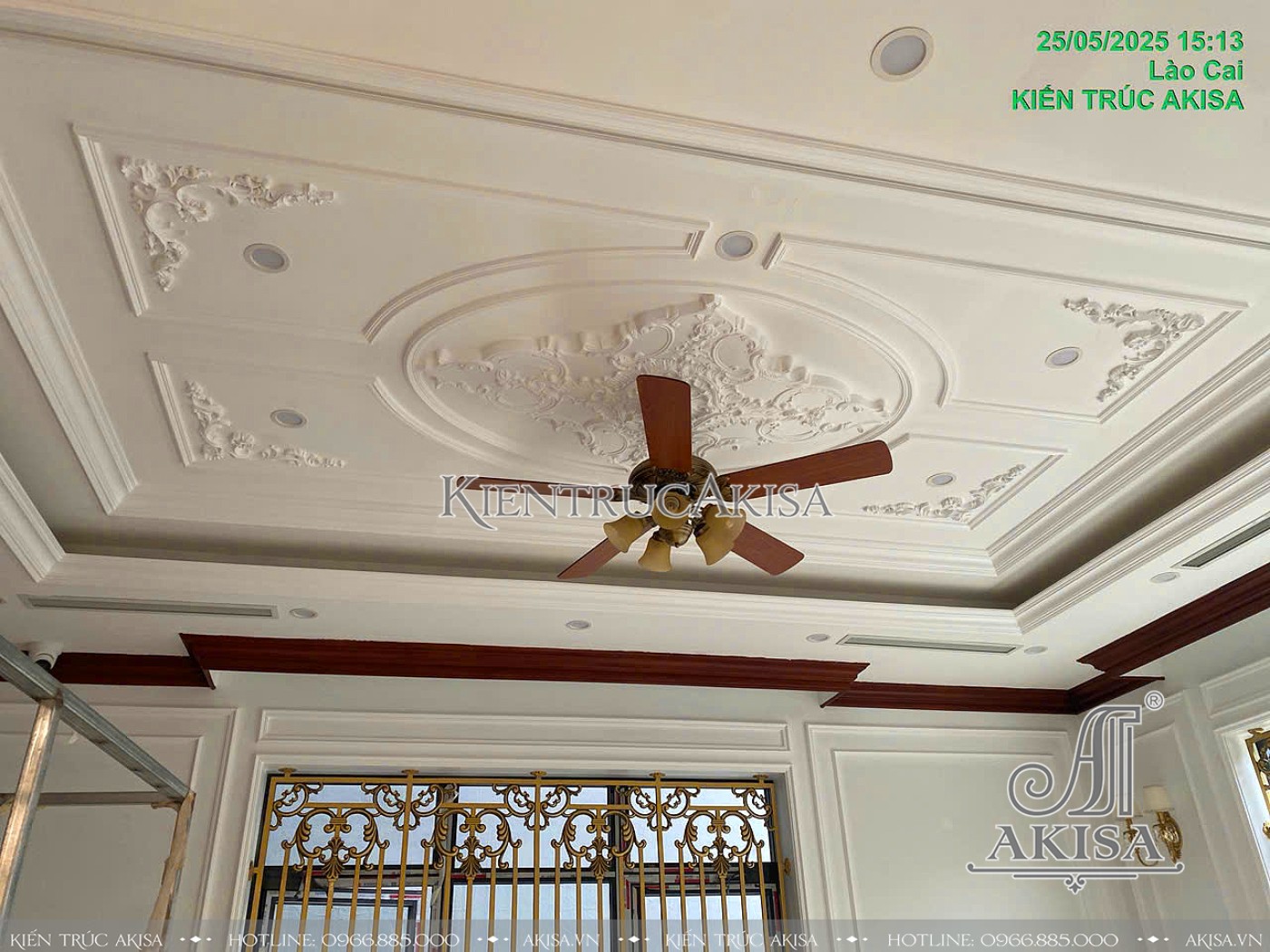 Thi công nội thất biệt thự 3 tầng tại Lào Cai