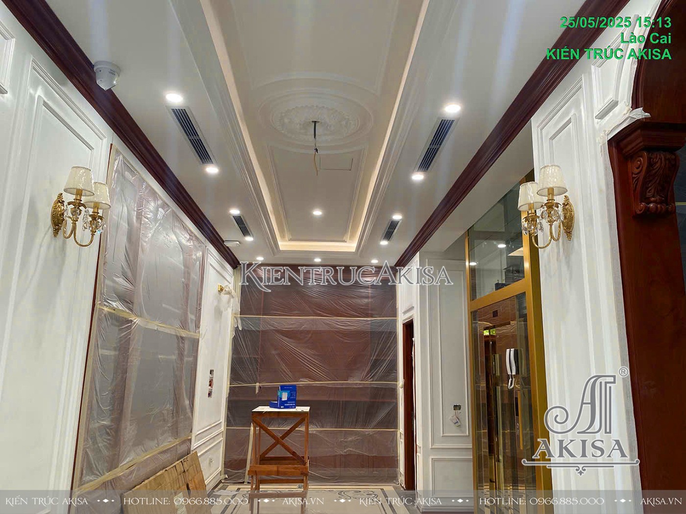 Thi công nội thất biệt thự 3 tầng tại Lào Cai