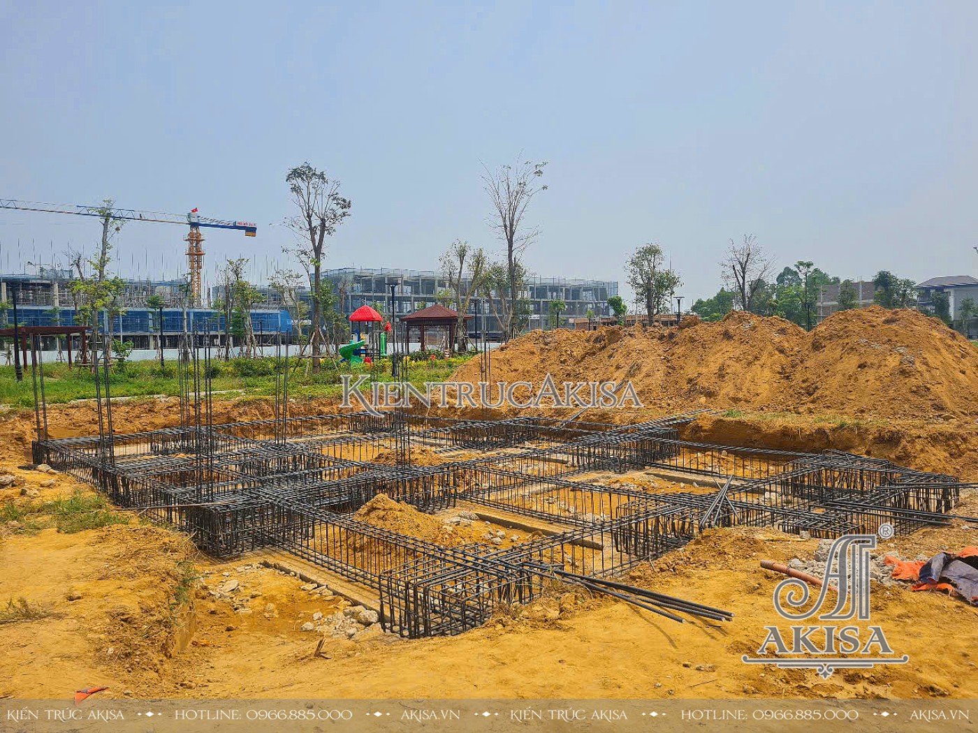 Giám sát thi công biệt thự 3 tầng tại Thanh Hóa