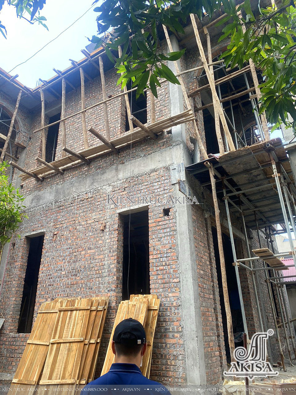 Giám sát thi công biệt thự 3 tầng tại Bắc Giang
