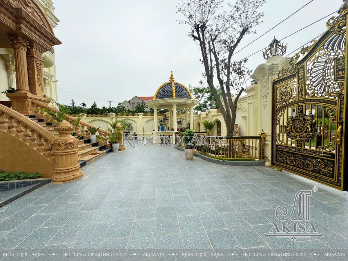 Giám sát thi công biệt thự lâu đài cổ điển tại Bắc Ninh - TC33924