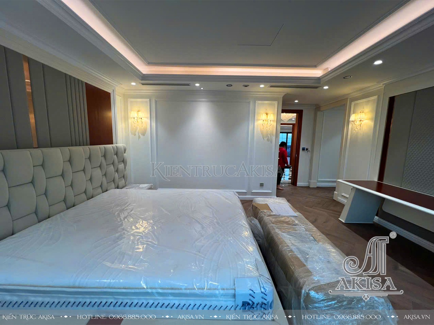 Thi công nội thất biệt thự liền kề - Thi công lắp đồ rời, đồ nội thất các phòng