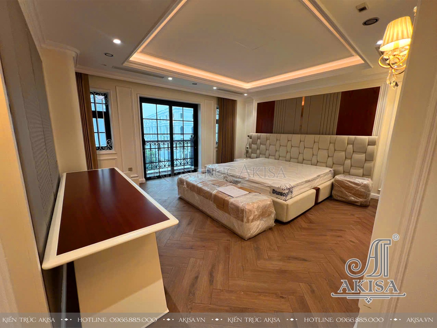 Thi công nội thất biệt thự liền kề - Thi công lắp đồ rời, đồ nội thất các phòng
