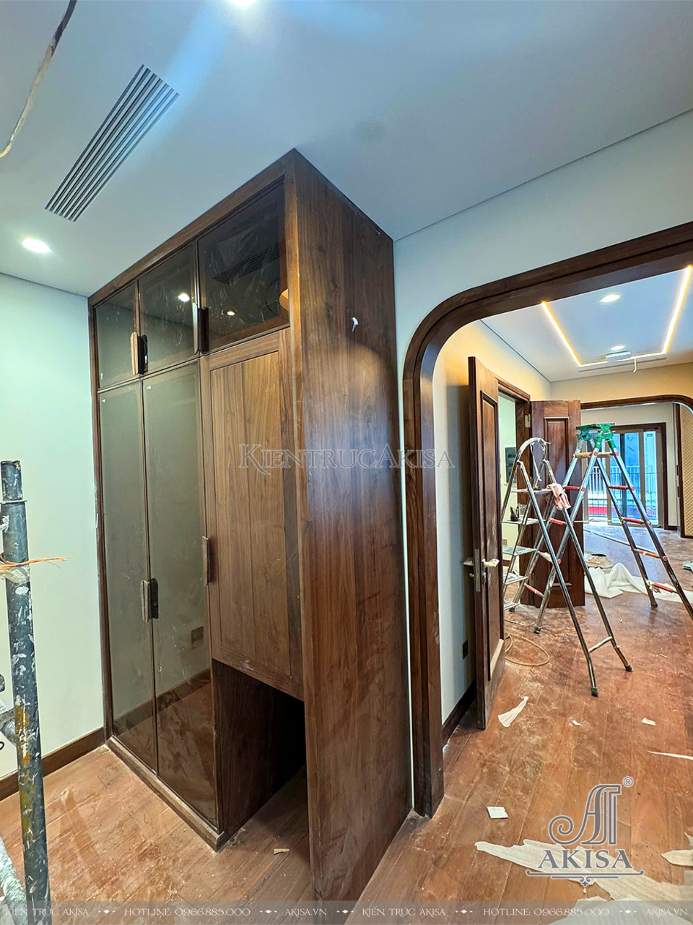 Thi công nội thất nhà phố hiện đại