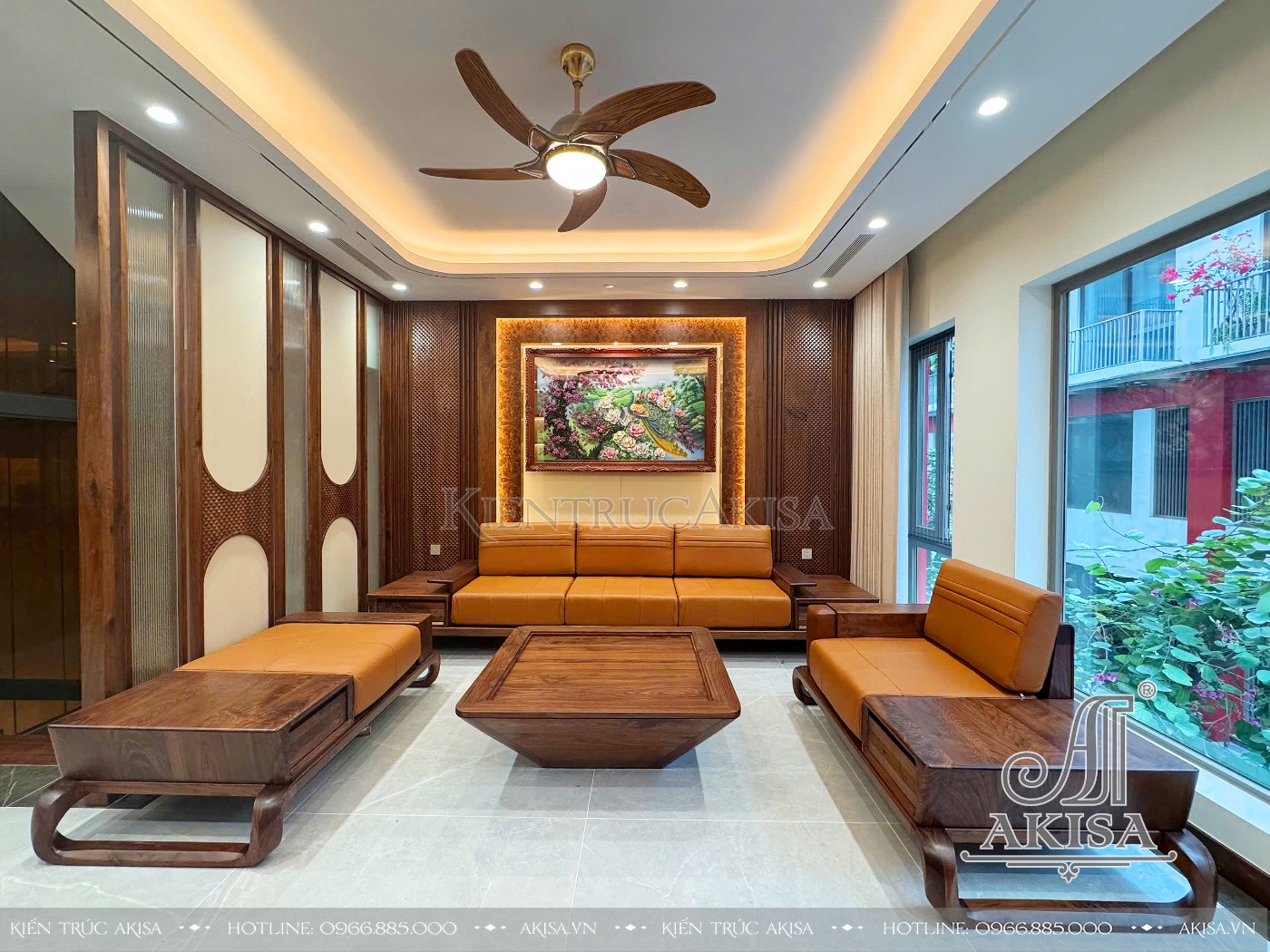 Thi công nội thất nhà phố hiện đại