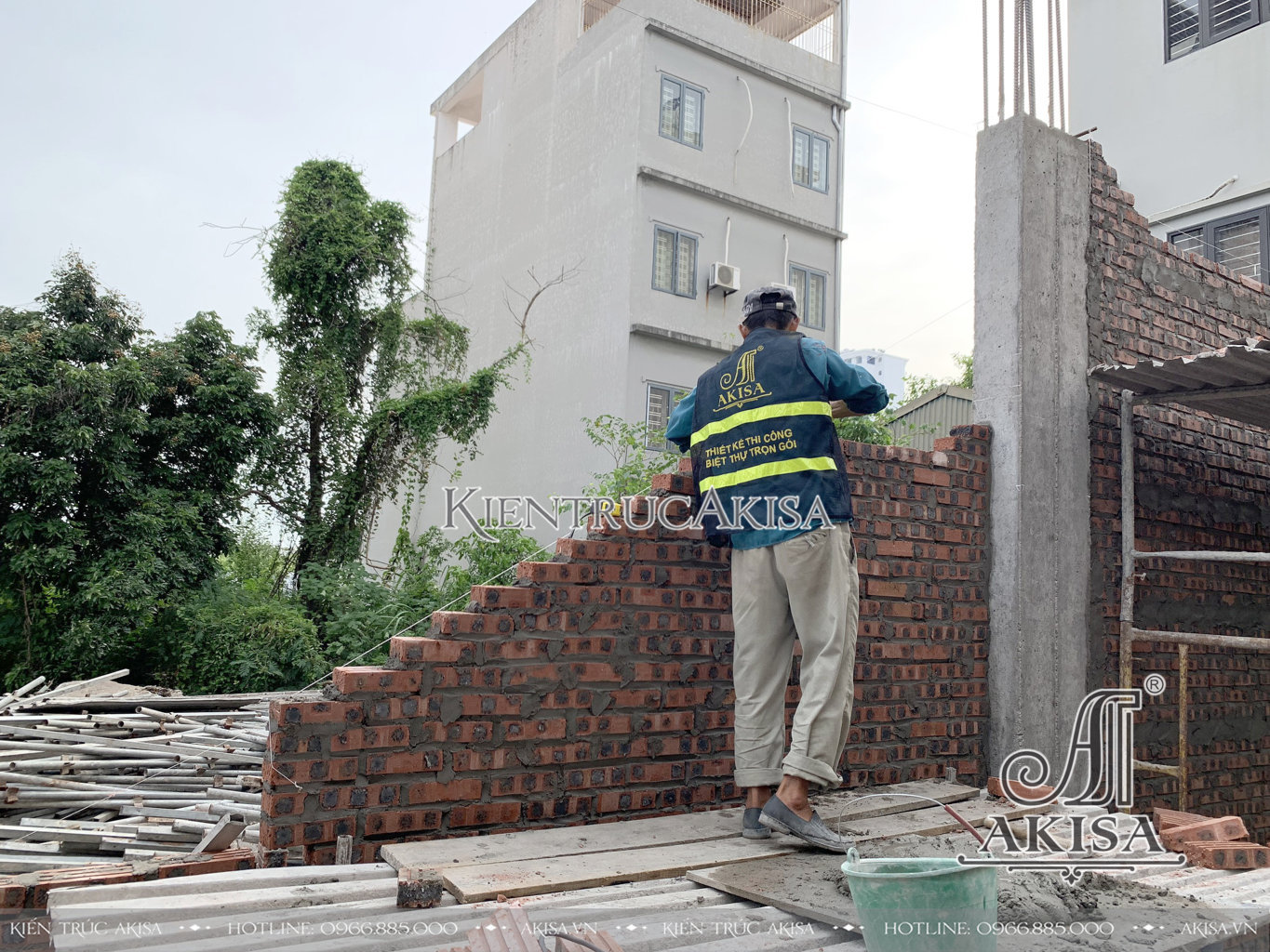thi công trọn gói nhà phố 5 tầng tại Quảng Ninh - TC51872-KT