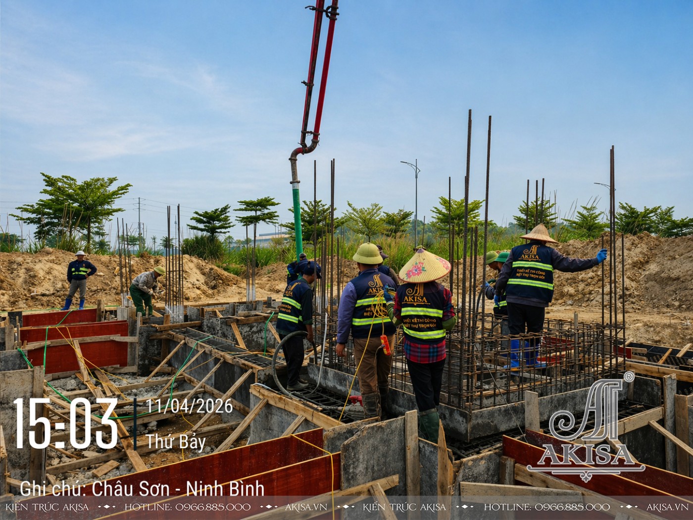 Thi công dự án khách sạn 5 tầng 