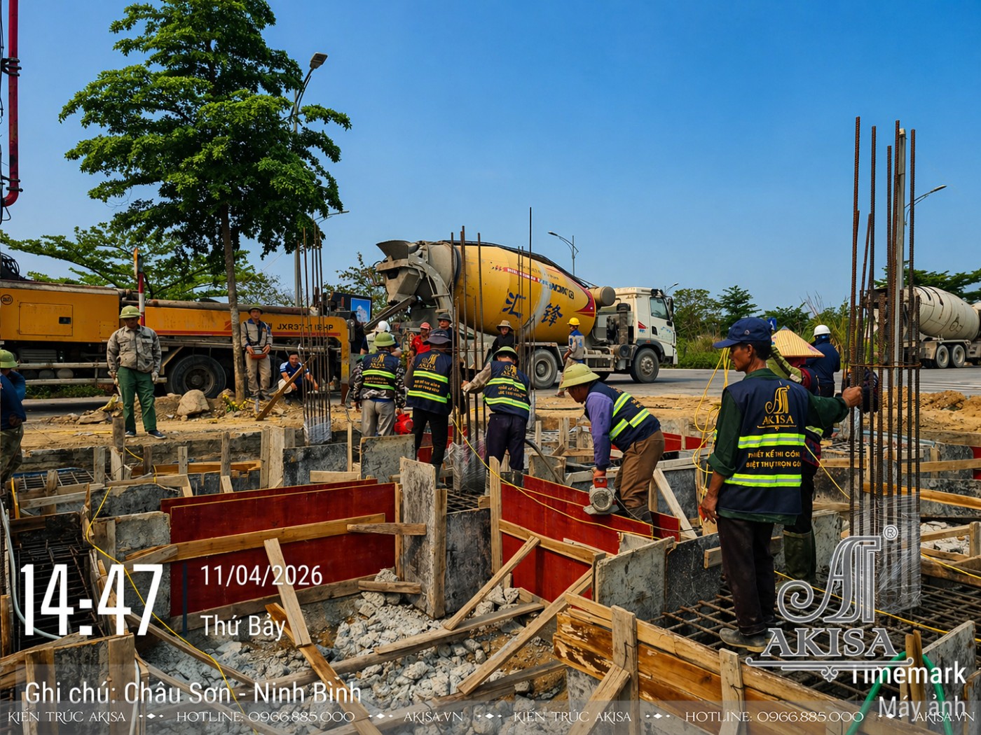 Thi công dự án khách sạn 5 tầng 