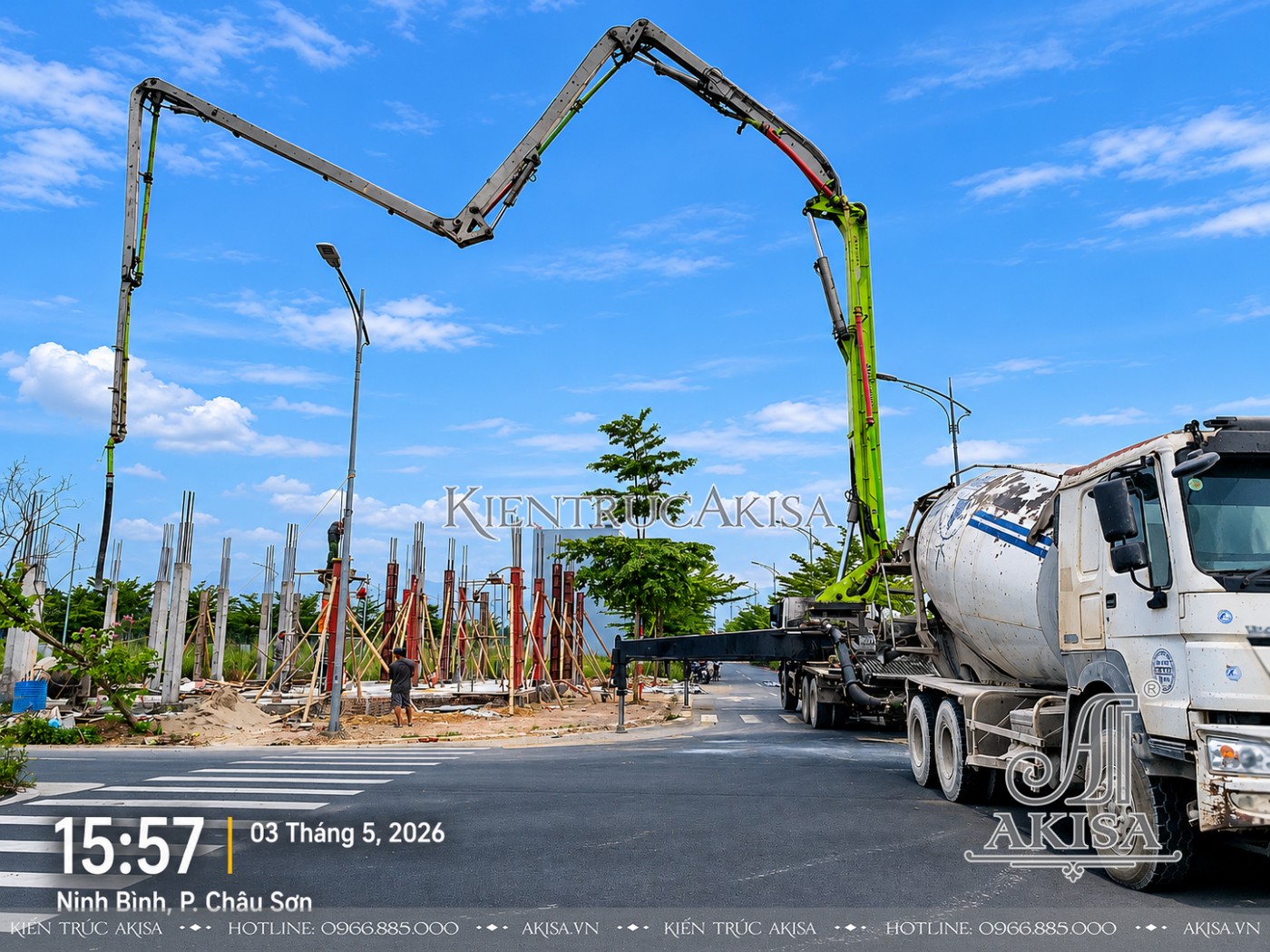 Thi công dự án khách sạn 5 tầng 