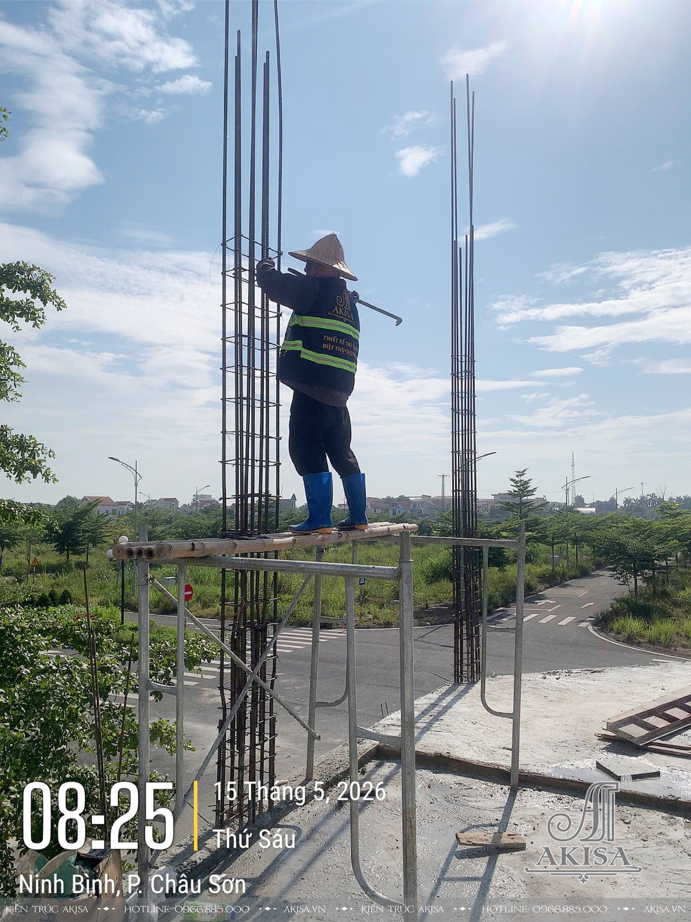 Thi công dự án khách sạn 5 tầng 