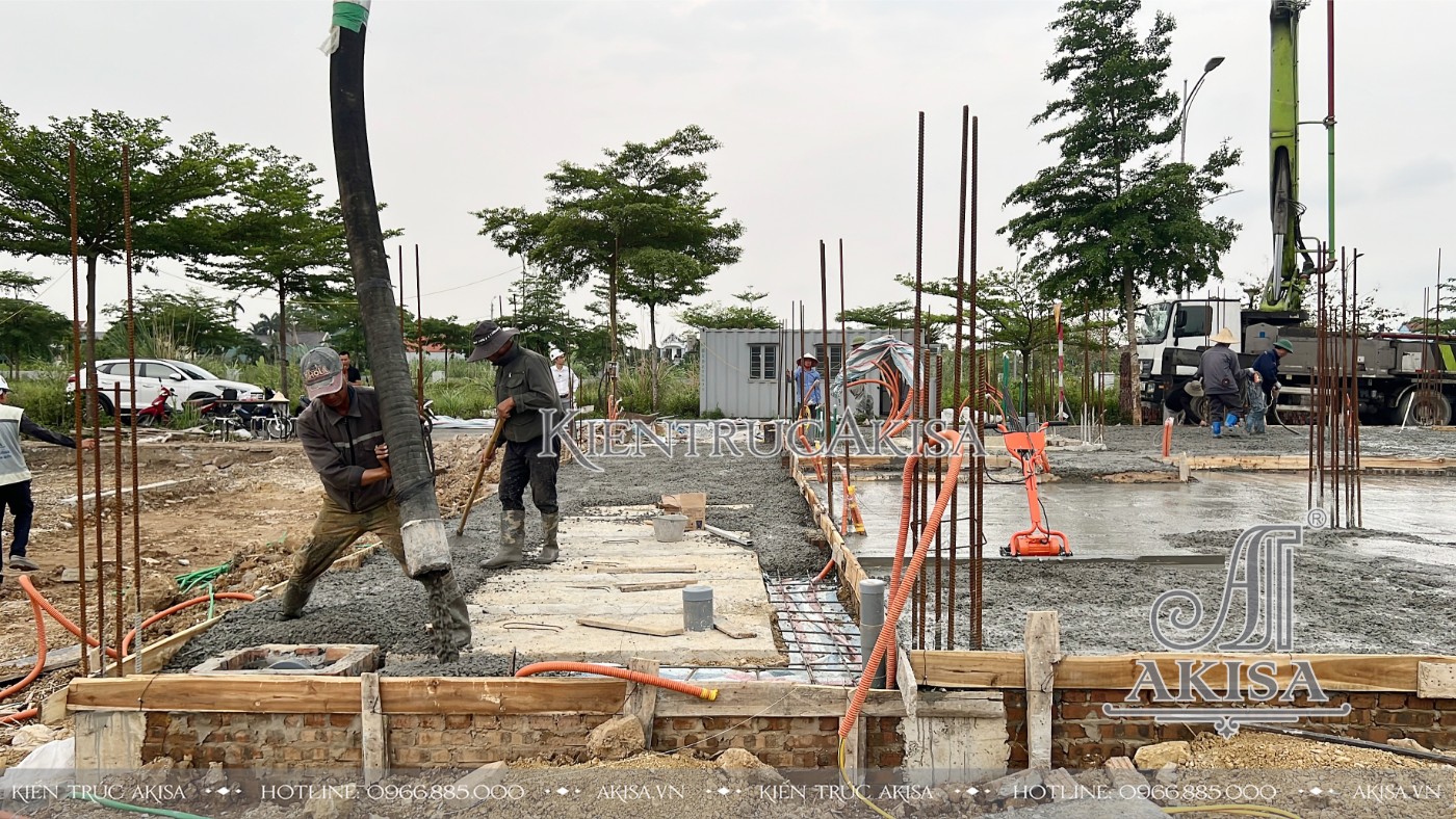 Thi công dự án khách sạn 5 tầng 